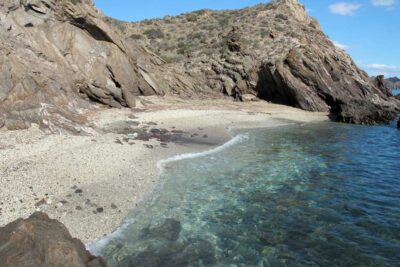 playa del pelo en lorca