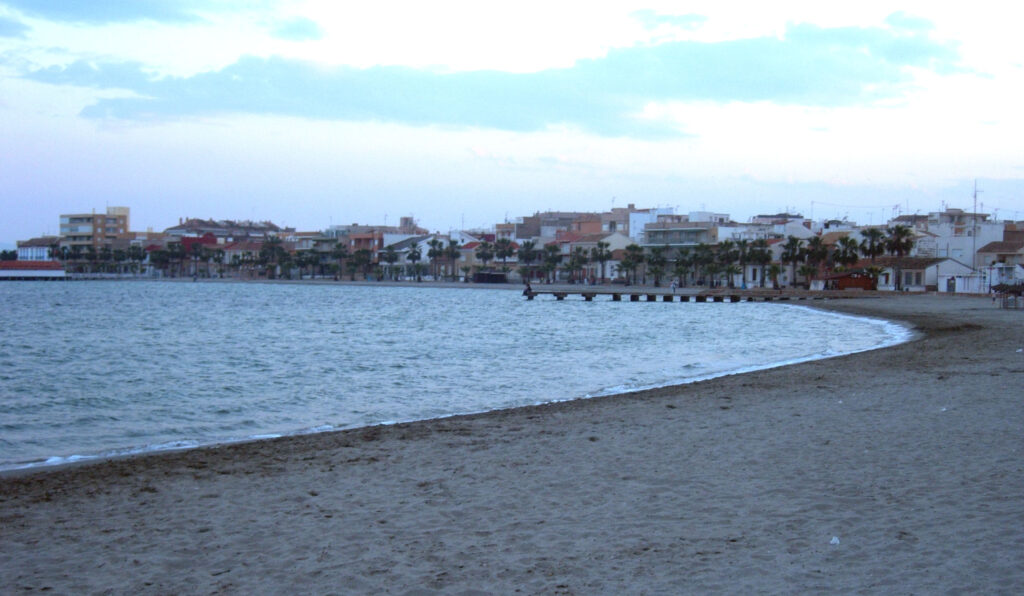 Playa El Espejo En Los Alcázares 1 playa el espejo en los alcazares