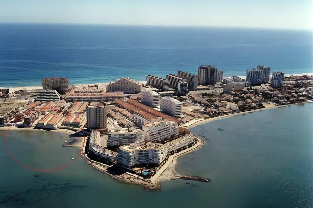 playa el galan en san javier