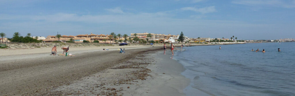 playa el mojon en san pedro del pinatar