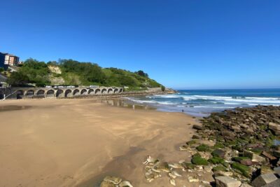 playa gaztetape en getaria