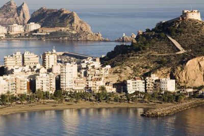 playa la colonia en aguilas