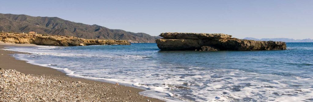 playa la galera en aguilas