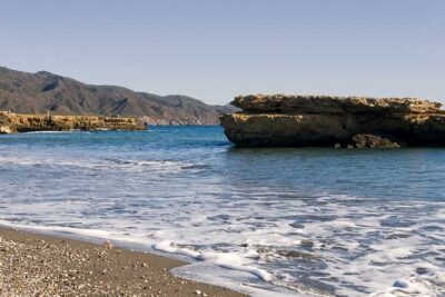 playa la galera en aguilas