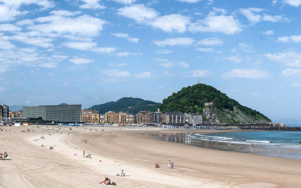 Playa La Zurriola En San Sebastián 1 playa la zurriola en san sebastian