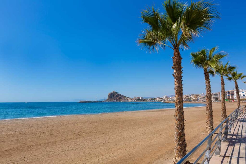 Playa Levante En Águilas 1 playa levante en aguilas