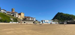 playa malkorbe en getaria