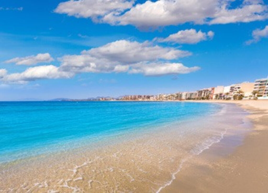 playa poniente en aguilas