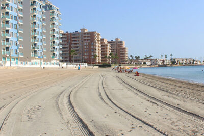 playa pudrimel en san javier