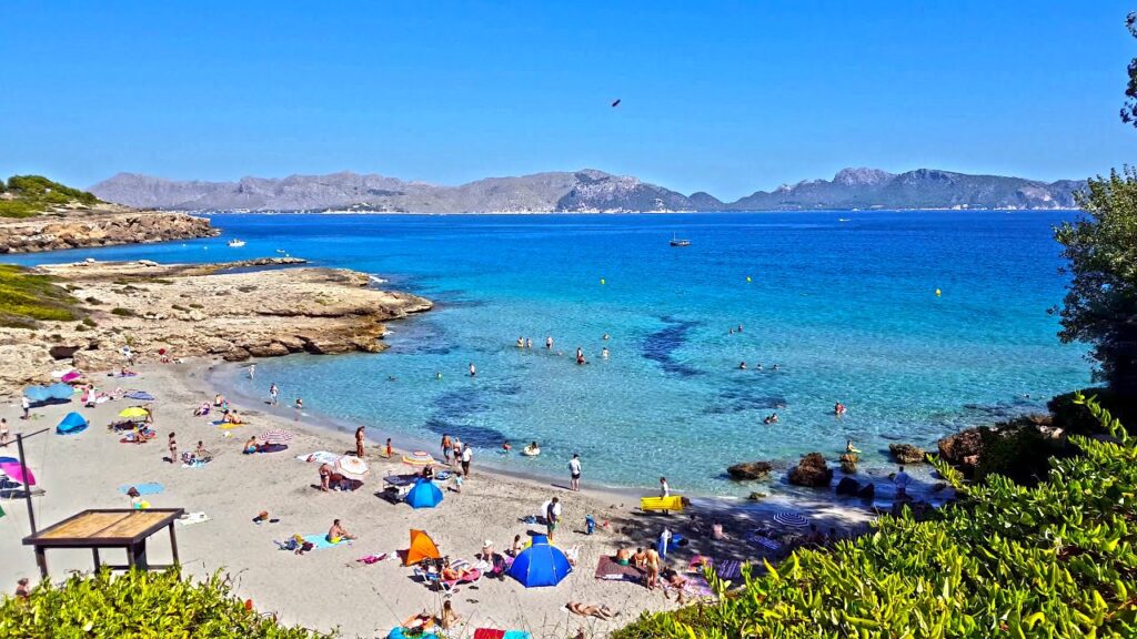 playa sant pere en alcudia