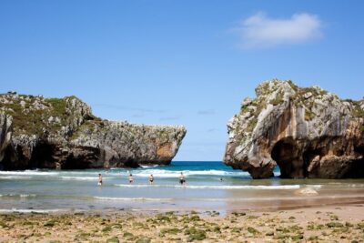 playa tiro de pichon en san javier