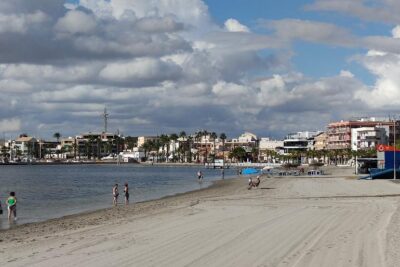 playa villananitos en san pedro del pinatar