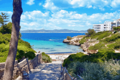 cala blava en llucmajor